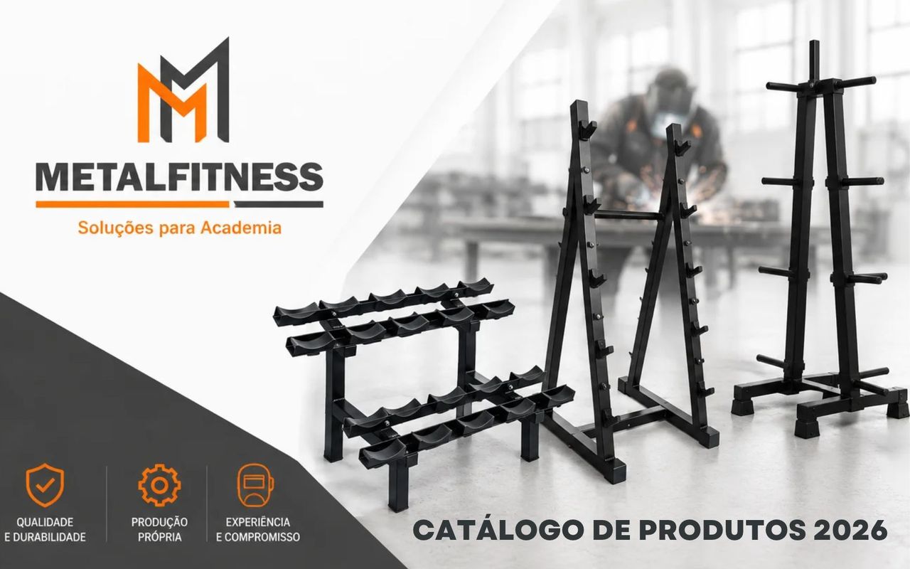 Arte do projeto Catálogo MetalFitness 2026