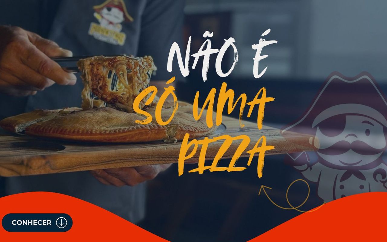 Arte do projeto Apresentação Piratas Pizza Frita